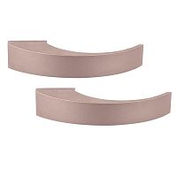 Ручки на розеті TUPAI Dedos 3094 RT (3045-1999) нікель